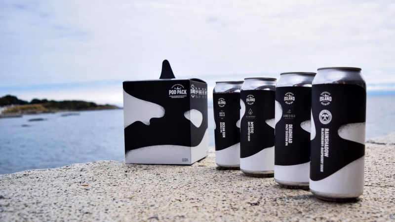 Vancouver Island Brewing's Pod Pack took home the title of Best Packaging Design at the 2019 B.C. Beer Awards. (Vancouver Island Brewing/Facebook)