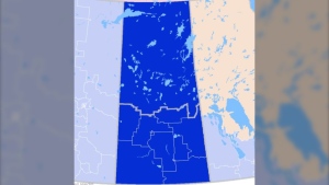Saskatchewan had gone completely Conservative for the first time since 1965.  