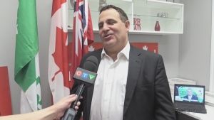 WATCH: CTV Northern Ontario's Lyndsay Aelick talks to Nickel Belt incumbent Marc Serré about his re-election. 