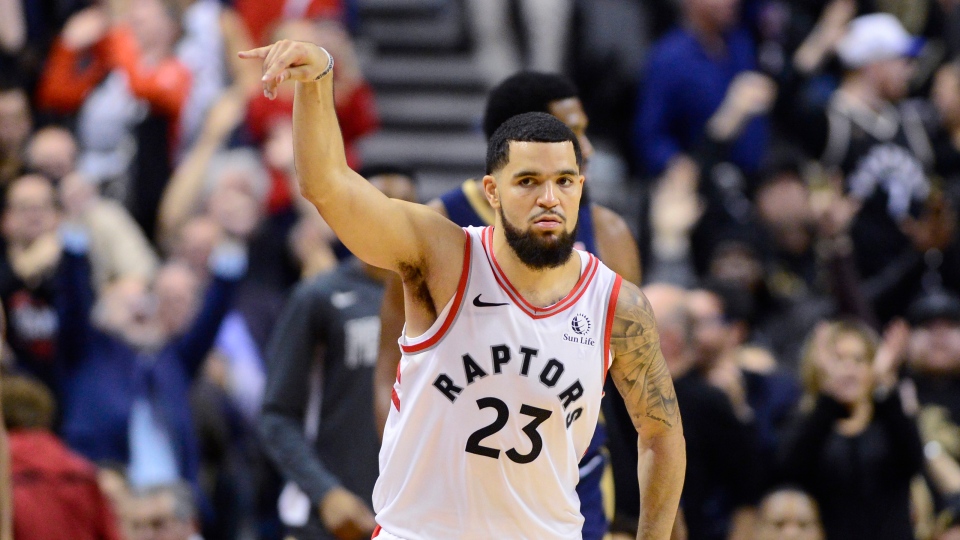 Raptors celebrate 2019 NBA title before 