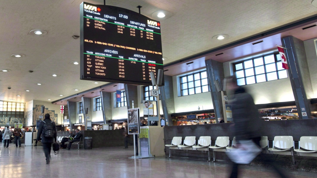 Delays at Montreal gare centrale