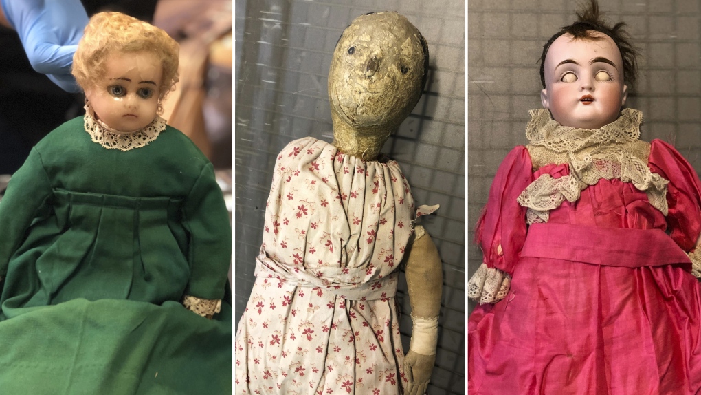 creepy dolls caught on camera