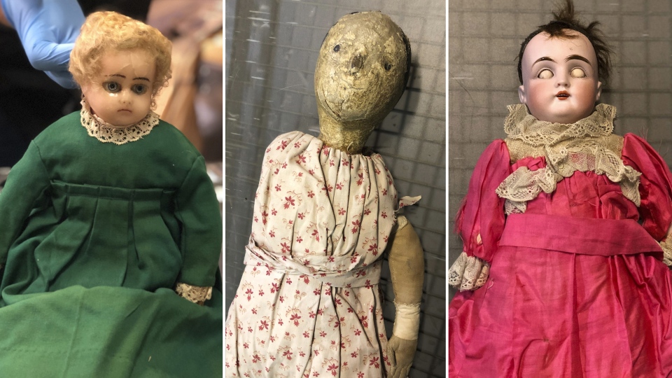 scary vintage dolls
