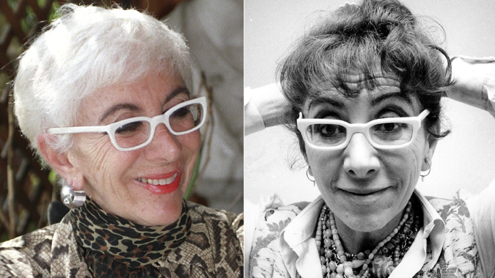 Lina Wertmuller in 1993, left, and in 1978