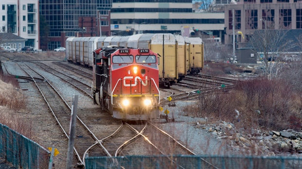 CN Rail union members in strike position - CTV News London