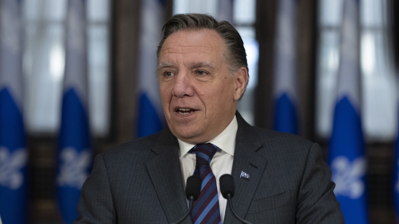 "If you compare our test to the test that already exists in Canada about knowing Canada, it's not very different," Quebec Premier François Legault said in October. (Canadian Press file photo)