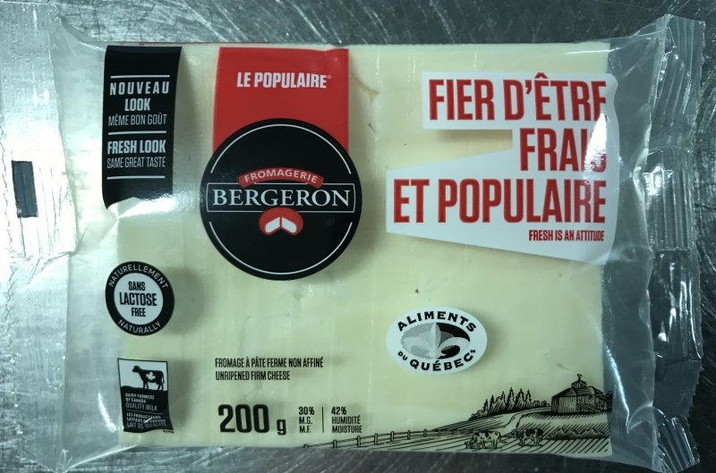 Fromagerie Bergeron Inc. recall
