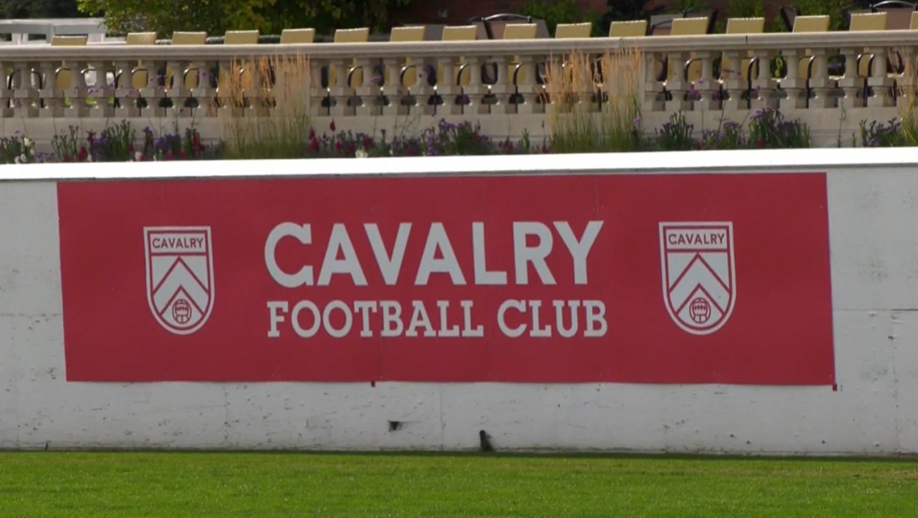 Cavalry FC, banner, CPL