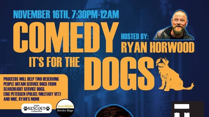Comedy: It's for the Dogs fundraiser