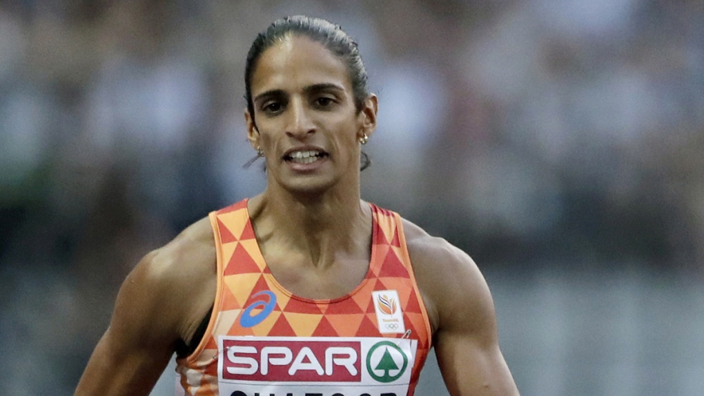 Madiea Ghafoor competes in 2018