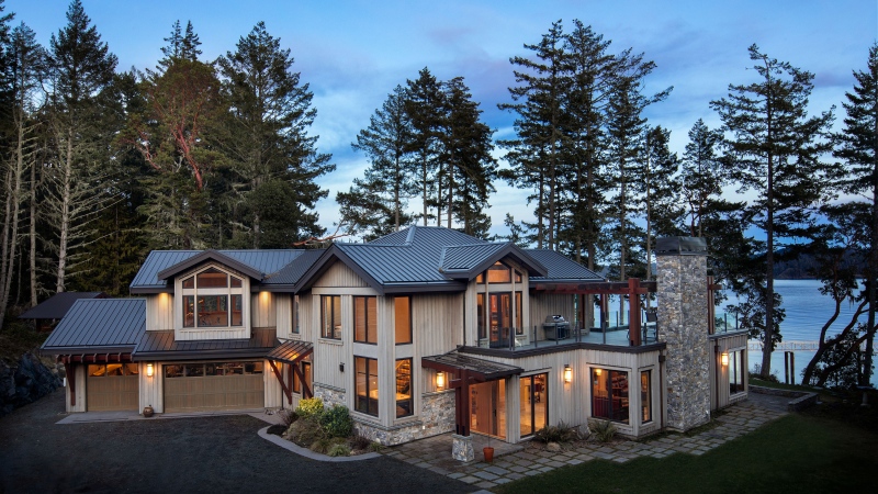 According to Sotheby's, the $6.5-million price tag marks the second-highest residential property sale ever in the Sooke area. (Sotheby's International Realty Canada) 