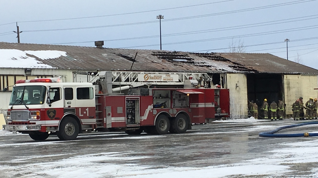 Fire at site of former Rona home improvement store