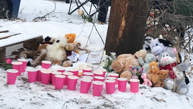 Vigil held in Saskatoon alleyway where dead infant was found - CTV News