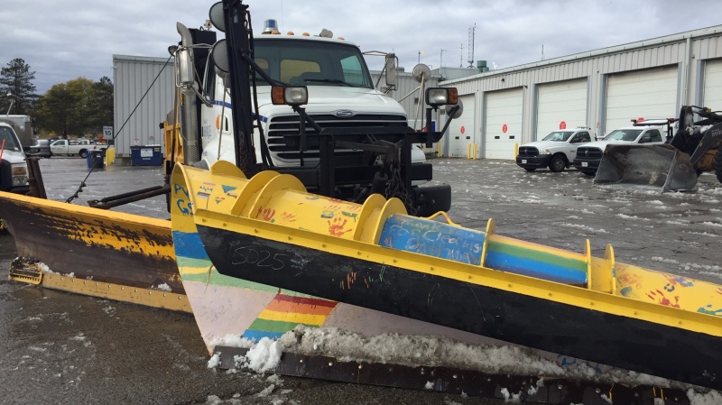 The City of Barrie snow removal crews.  (CTV Barrie)