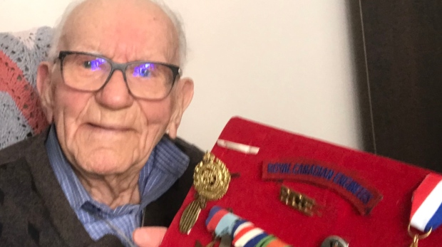 'Eat three meals a day': What a 98-year-old Saskatoon veteran says he learned from war - CTV News