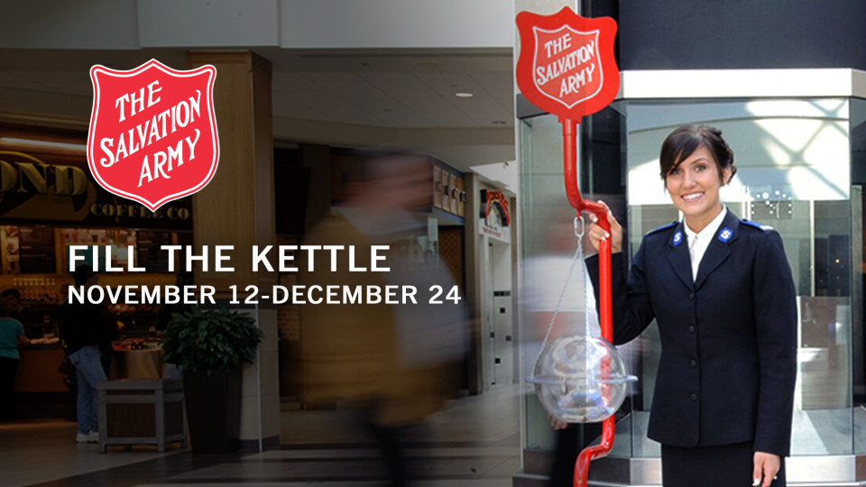 Salvation Army Christmas Kettle campaign