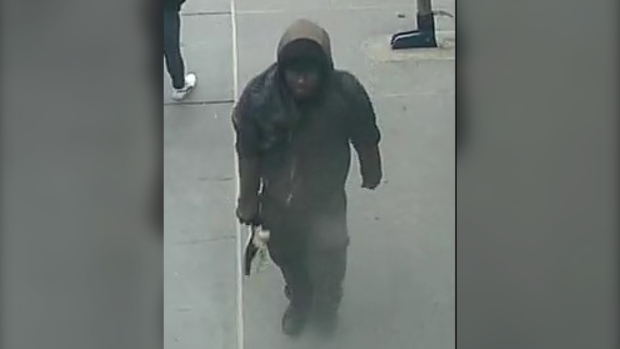Photo of suspect in assault on CTrain released