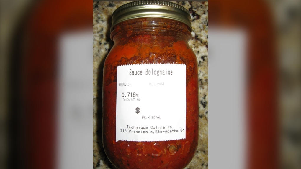 Recalled Bolognese sauce