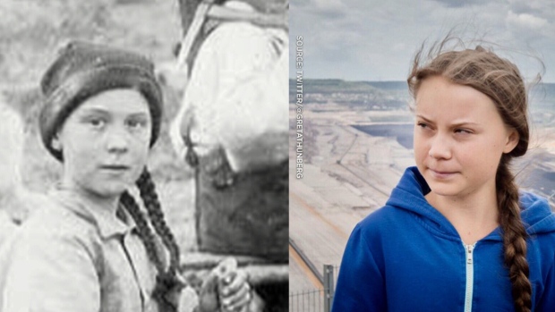 Greta Thunberg time traveler conspiracy