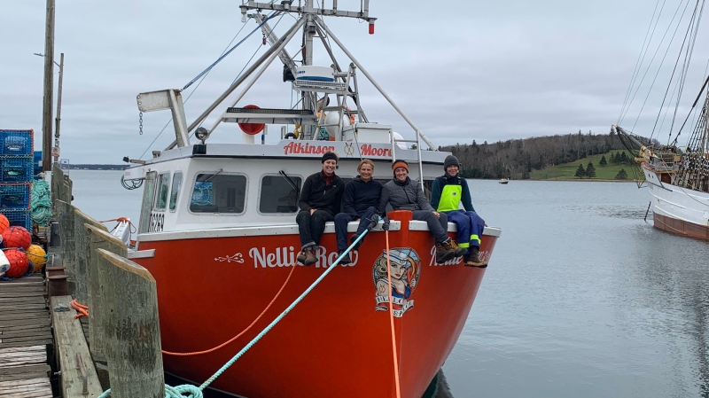 The Lunenurg-based Nellie Row boasts an all-female lobster fishing crew.