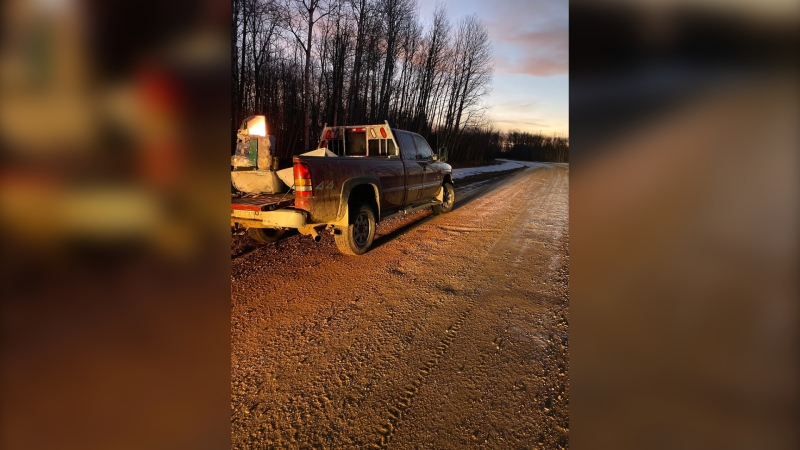 RCMP have released this photo of a stolen truck used to steal an ATM in High Prairie.