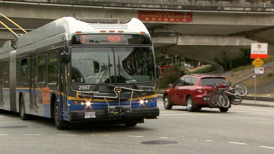 Vancouver transit bus