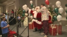 Holiday party for children with autism