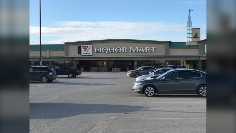 Eastwinds Liquor Mart on Regent Avenue. (Source: Josh Crabb/CTV news)