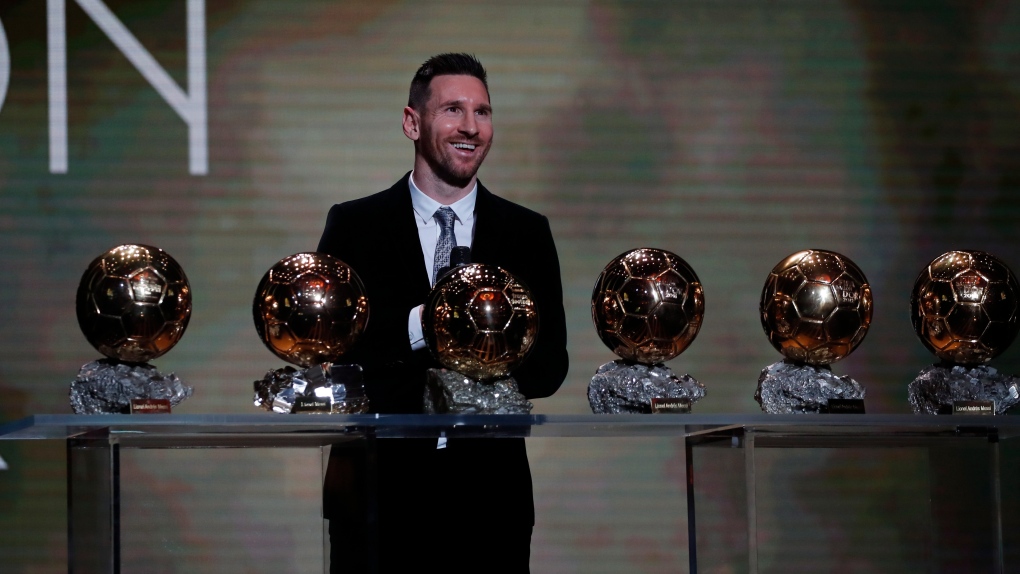 Messi U S Captain Rapinoe Win Ballon D Or Awards Ctv News