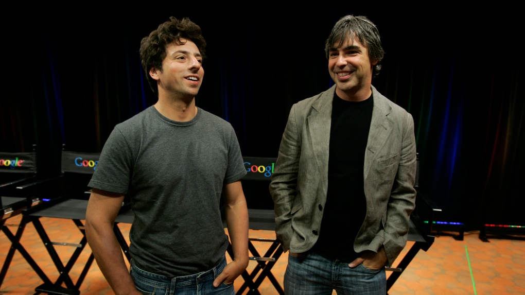  Sergey Brin and Larry Page
