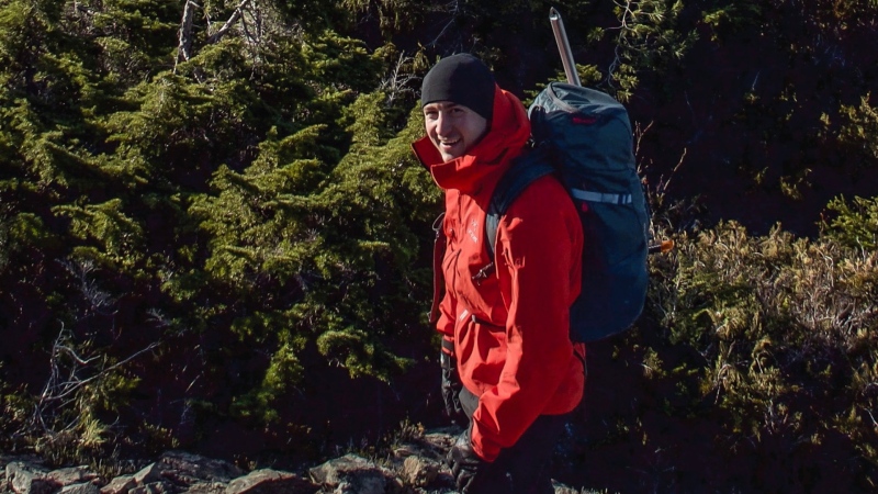 William Vant Erve, 29, died while hiking near Ucluelet on Wednesday, Nov. 27. (19 Wing Comox)