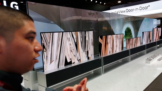 LG TV at CES