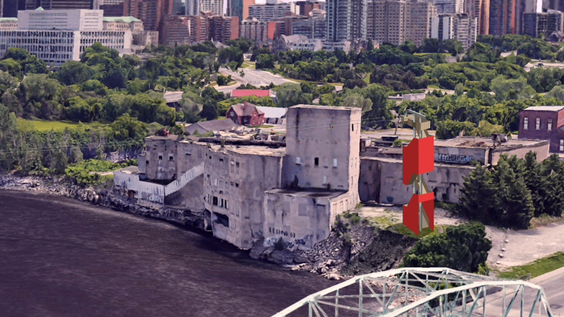 A zip line connecting Ottawa and Gatineau is coming summer 2020. (InterZip)