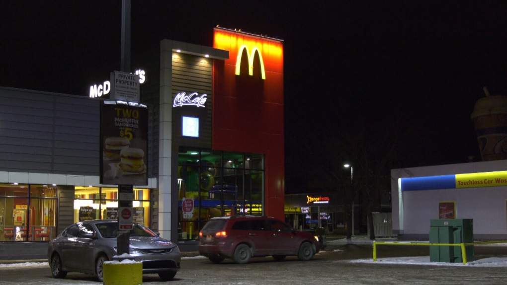 McDonalds where driver was arrested