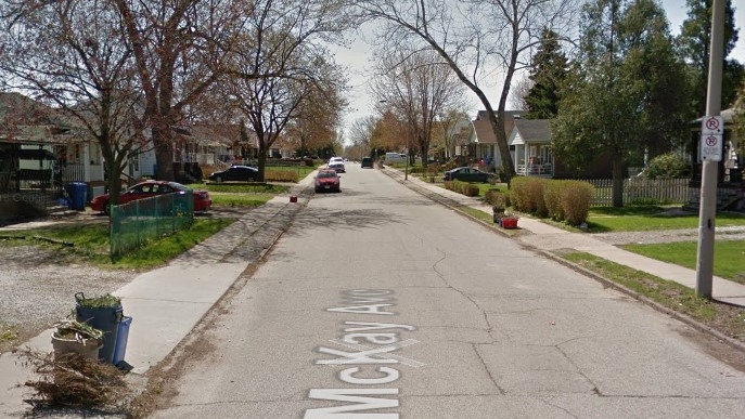 Officers responded to a home in the 900 block of McKay Avenue for a report of a dead person on Sunday, Dec. 8, 2019. (Courtesy Google Maps) 