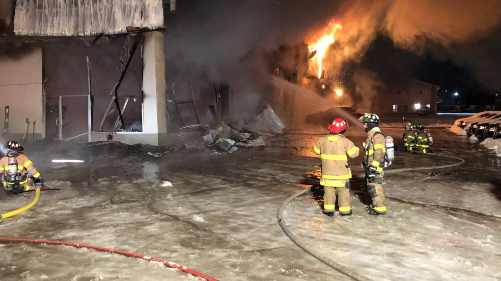 Arson the likely cause of Dec. 9 blaze at Edson car dealership | CTV News