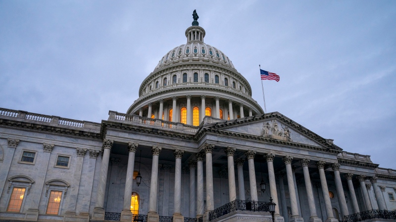 The Capitol is seen in Washington, Tuesday, Dec. 10, 2019. (AP Photo/J. Scott Applewhite)