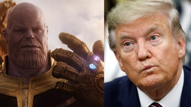 Thanos and Trump