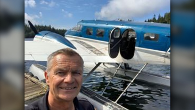 B.C. pilot Alex Bahlsen is seen in this provided image. Bahlsen was among the three people killed in a plane crash on Gabriola Island on Dec. 10, 2019. 
