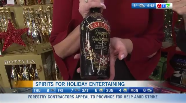 Spirits for holiday entertainment