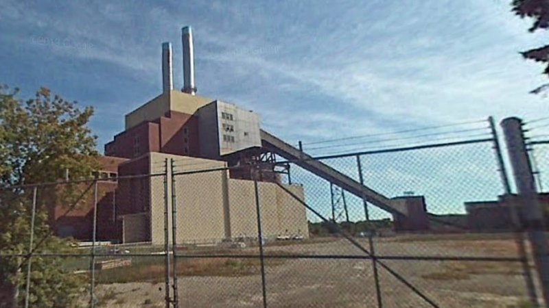 The Conners Creek power plant in east Detroit. (Courtesy Google Maps)