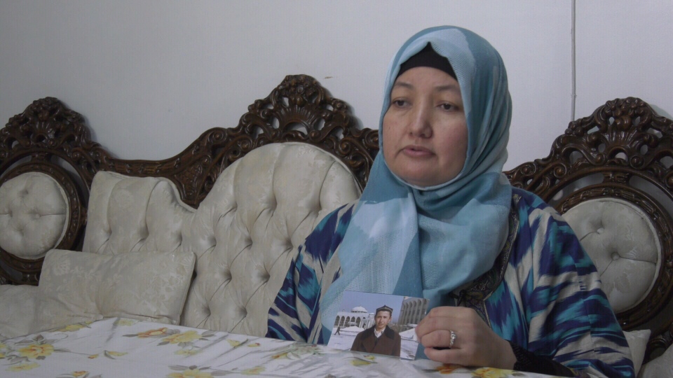 Kalbinur Semseddin worries for her Uyghur brother