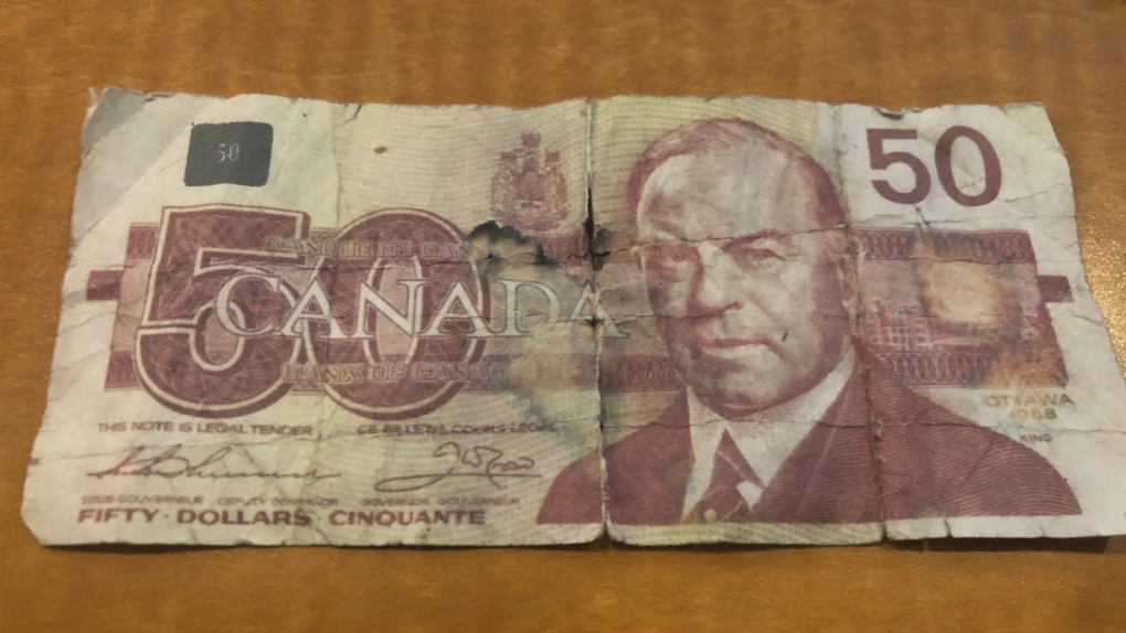 Fake $50 bill