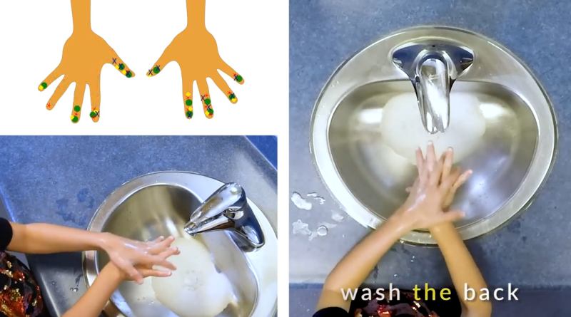 A screenshot of the YouTube video for the song "Wash your hands, Brother John!" (YouTube/CHEO)