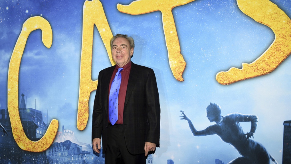 Andrew Lloyd Webber at the 'Cats' world premiere