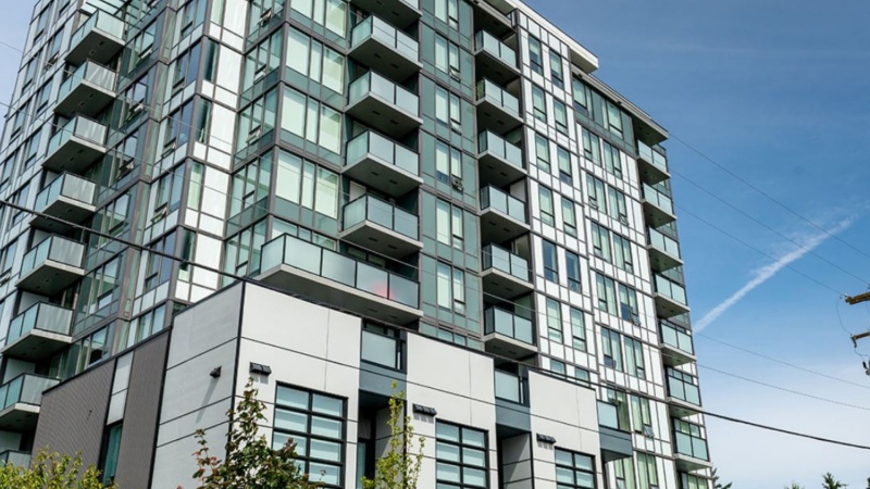 The 90-unit Danbrook One building has been renamed RidgeView Place. (Victoria Real Estate Board)