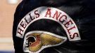 A Hells Angels jacket is seen in this file image.