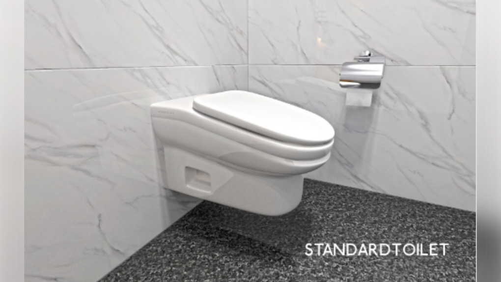 standard toilet 