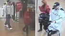 Windsor police are on the lookout for suspects involved in two knife point robberies on Dec. 17 and Dec. 18. (Courtesy Windsor Police Service)