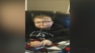 Carter Brissette, a young cancer patient seen in a video posted on Facebook on Saturday, Dec. 21, 2019, wants Leo Larizza to visit him in a London, Ont. hospital.